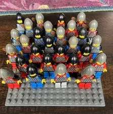 Lego Castle Chainmail Knights Massive Lot Of 28x Rare Vintage Good Condition