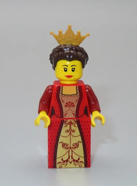 LEGO Castle Crown Queen female dress minifigure Kingdoms 10223 853373
