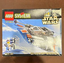 LEGO Star Wars 7130 Snowspeeder Complete Set 212 pcs 1999 Box