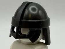 Lego New Pearl Dark Gray Minifigure Helmet Cheek Guard And Neck Protector 