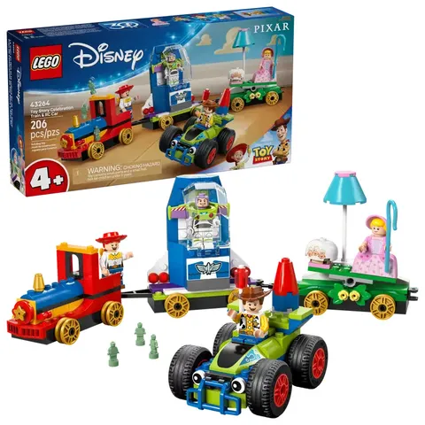 LEGO Disney™ Toy Story - Okolicznościowy pociąg i Pan Sterowany 43264 LEGO