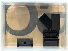 LEGO Parts - Black Hinge Brick 1 x 2 Base - No 3937 - QTY 5