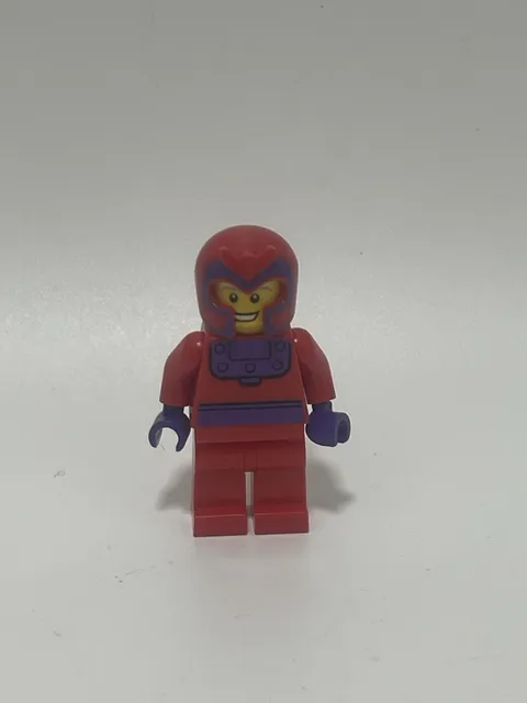 LEGO Magneto Minifigure 2012 Good Condition Marvel Superheroes