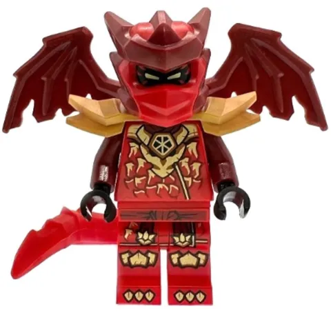 Lego New Red Kai Dragon Form Minifigure Ninja Ninjago Dragons Rising Season 4