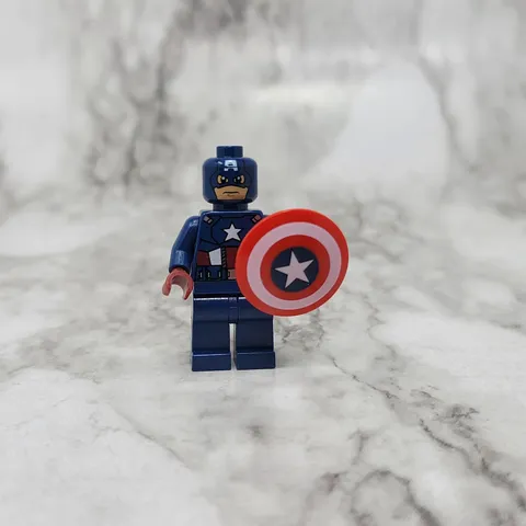 Lego Captain America Minifigure Marvel 6865