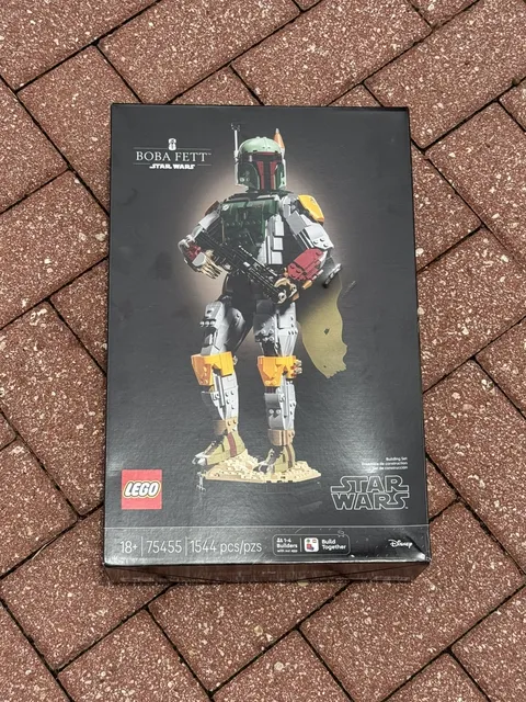LEGO #75455 Star Wars Buildable Boba Fett: Brand New in Sealed Box In Hand.