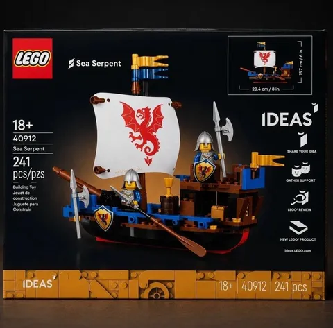 LEGO IDEAS Sea Serpent Set 40912, Brand New, GWP pre-order