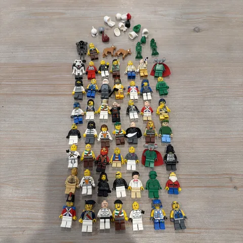 Lego Minifigure 50 and Accessory Misc. Lot Star Wars As is