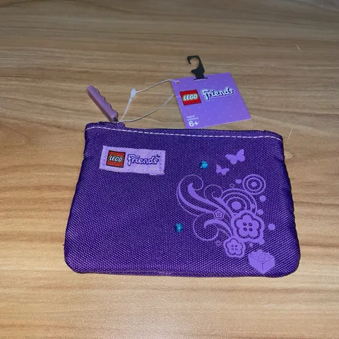 HTF New Lego Friends Purple Cloth Coin Purse 853391