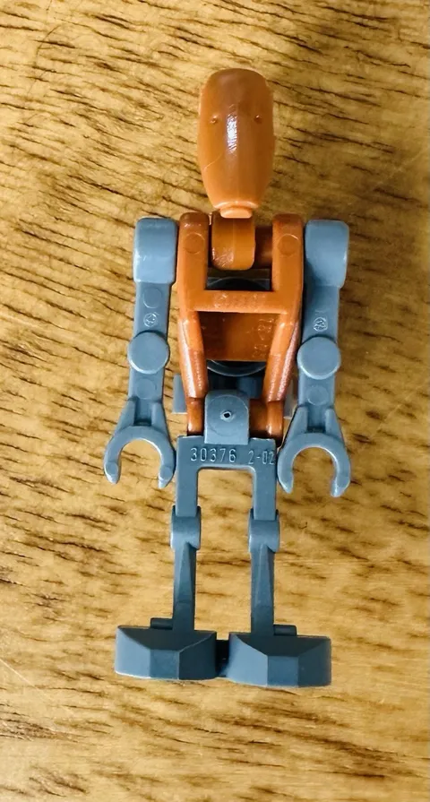 LEGO Star Wars B1 Rocket Battle Droid Minifigure sw0228 8016 8086 Gray Jetpack