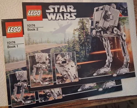 Lego Star Wars Instruction Manual Only 10174 AT-ST UCS GUC No Bricks