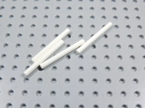 LEGO Lot of 4 White 4L Wands Lightsaber Blade Weapon Minifig BJ