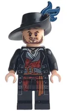 LEGO: Hector Barbossa Black Coat (poc004)