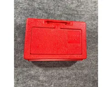 Vintage LEGO Red Storage Case Box 1982 Interlego USA Small Carry Case