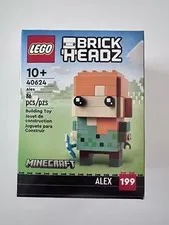 Lego 40624 Minecraft Brickheadz Alex Retired New In Sealed Box