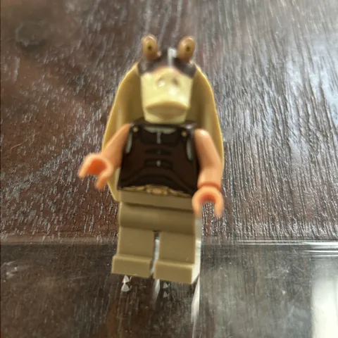 Lego Star Wars Jar Jar Binks Minifigure Rare Printed Head