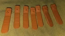 7 Lego Bulk Orange Brick Separators Lot - Take Legos apart easily!