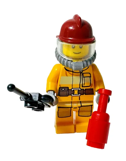 LEGO City Fireman Minifigure cty0287 4427 - WRONG HEAD