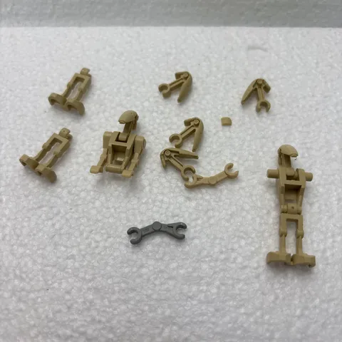 Lego Mini Figure Star Wars Battle Droid Parts LOT Combined Shipping Parts Only