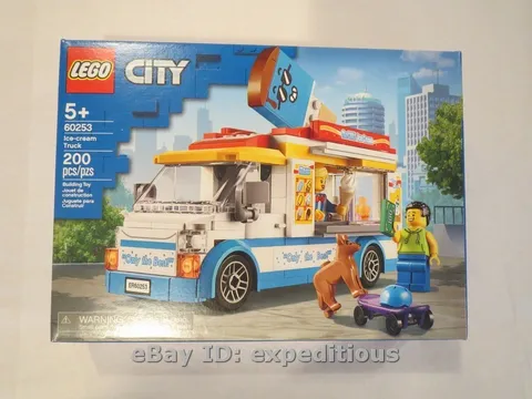 BRAND NEW LEGO SET 60253 CITY ICE-CREAM TRUCK 200 PIECES