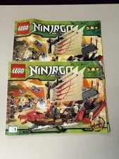 LEGO - Ninjago Destiny's Bounty - Instruction Manual Only #9446 (Parts 1 & 2)
