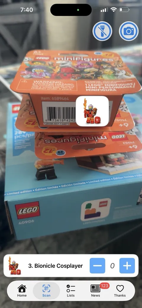 LEGO Minifigures Series 29 Bionicle Cosplayer Minifigure 6589464