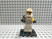 LEGO® Star Wars Minifigure - P1 Clone Trooper Commander Bright Orange - sw1146