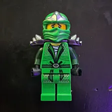 LEGO Ninjago Lloyd Minifigure w/ Shoulder Armor, Cape, Hood/Helmet
