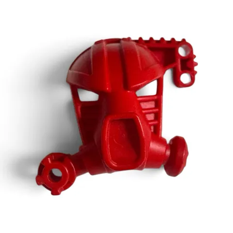 LEGO Bionicle Maxilos Mask Face Helmet Red 57701 Genuine Part Mahri Nui MOC
