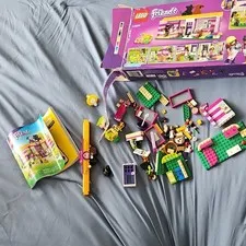 LEGO Friends Pet Adoption Café 41699 Set + Instructions + box. Incomplete.