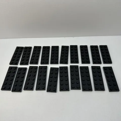 LEGO® Part # 3795  Black 2x6 Plate Lot Of 20
