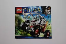 LEGO® LEGENDS OF CHIMA 70004 Wakz' Pack Tracker Instruction Manual Only!