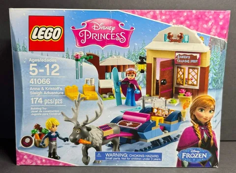 NEW SEALED 2015 LEGO Disney Frozen #41066 Anna & Kristoff's Sleigh Adventure
