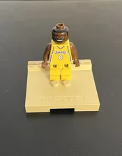 LEGO NBA Basketball Kobe Bryant Los Angeles Lakers #8 Minifigure Yellow Jersey