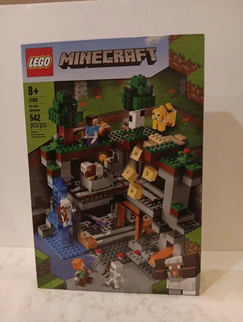 Lego 21169 Minecraft The First Adventure (542 PCS) New & Sealed