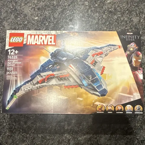 LEGO Marvel Avengers Age of Ultron Quinjet 76325 1131pcs Brand New Sealed