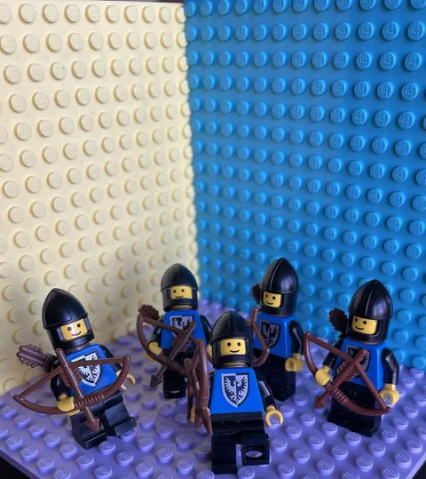 Lego Falcon Knight Archer Castle Vintage Lego Lot Of 5 See Description Minifigur