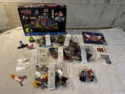 LEGO Ideas: Sonic the Hedgehog � Green Hill Zone (21331) Complete 6 Sealed Bags