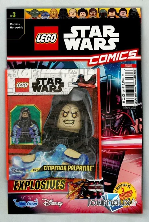 LEGO Star Wars Emperor Palpatine Paper Bag 912402 (SEALED) + Magazine - NEW
