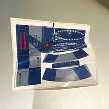 LEGO Sticker Sheet for Set 8016 - (85153/4542684) Hyena Droid Bomber - Star Wars