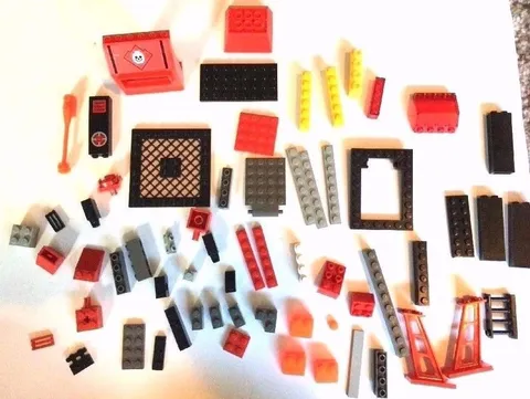 LEGO Lot Replacement Parts Pieces Red Arctic Door 30288 4625 30283 4151 HTF
