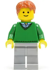 LEGO: Green V-Neck Sweater (twn140)