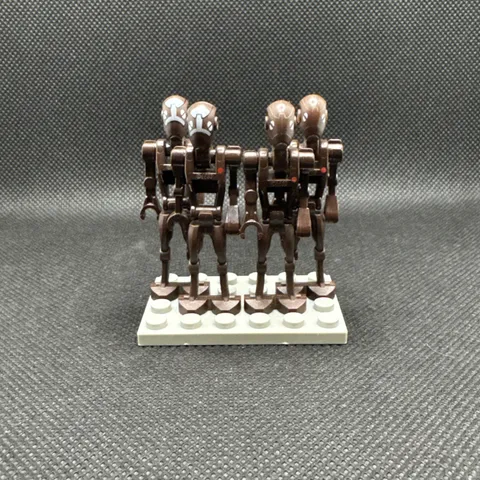 SW187 Lego Star Wars Commando Droid Minifigure 9488 sw0448 75002 x4 brown