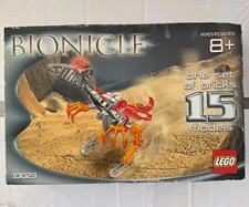 LEGO BIONICLE Master Builder Set 10023 Boxed 15 Models Age 8+ Sealed Vintage