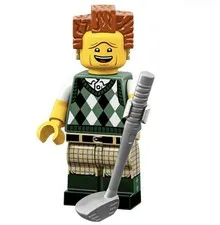 LEGO MOVIE 2 MINIFIGURES SERIES 71023 GONE GOLFIN' PRESIDENT GOLF *SEALED BAG*