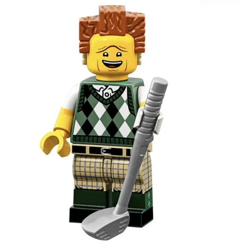 LEGO MOVIE 2 MINIFIGURES SERIES 71023 GONE GOLFIN' PRESIDENT GOLF *SEALED BAG*
