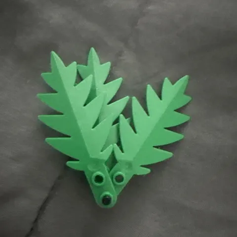 LEGO Part (3) Plant tree palm leaf