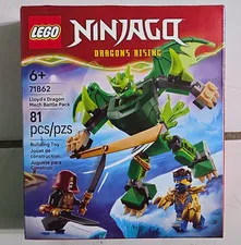 LEGO NINJAGO Dragons Rising 71862 Lloyd's Dragon Mech Battle Pack 81pc 6+