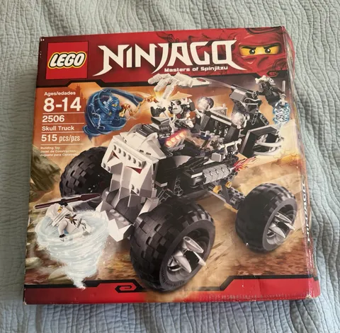 LEGO 2506 NINJAGO Skull Truck Garmadon retired 2011 open box read full listing.