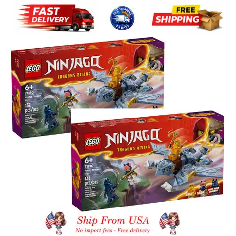 2PACK LEGO NINJAGO: Young Dragon Riyu (71810)